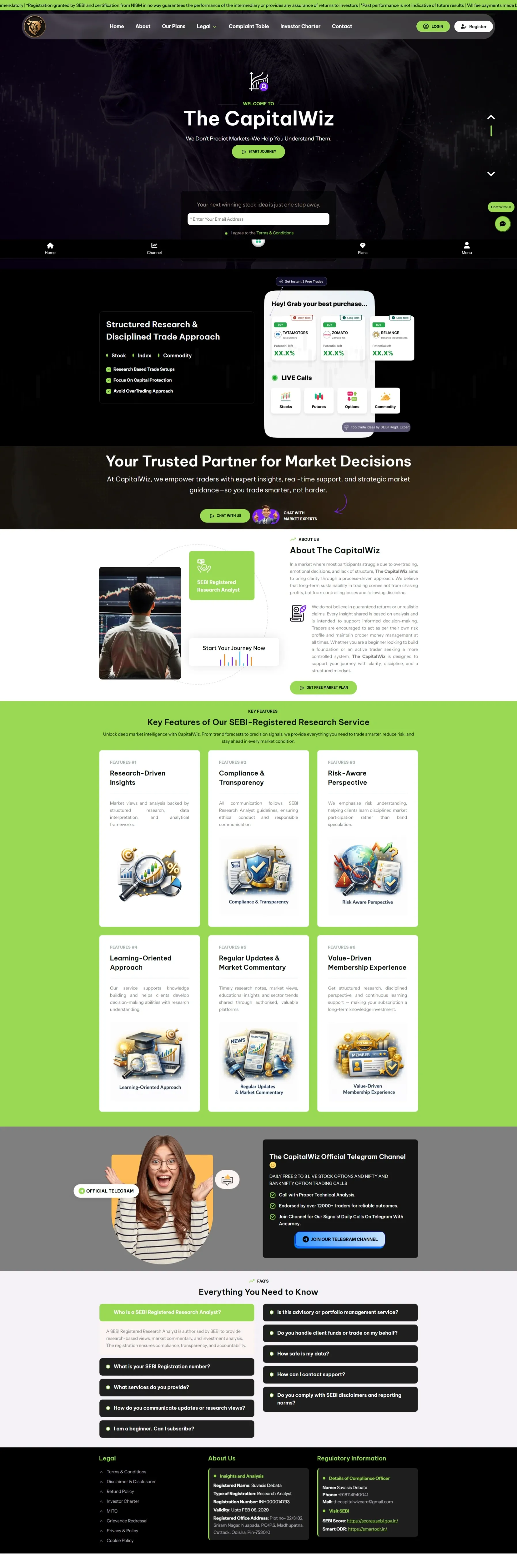 Website Preview - Laptop